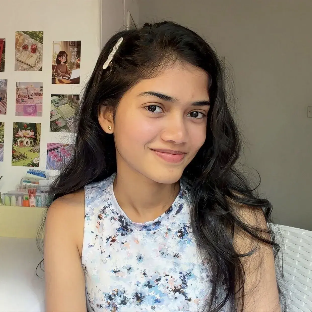 Neha, who writes every letter